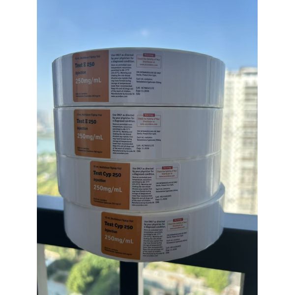 Sus 250 10ml Glass Vial Labels