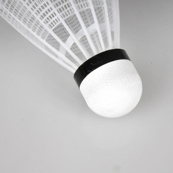 Nylon Badminton Training Shuttlecock White Cross Fitness Goose Feathers Badminton