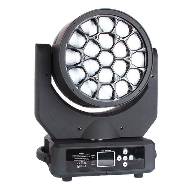 19x12w RGBW 4in1 Hawkeye Small Bee Eyes LED Moving Head Beam Light