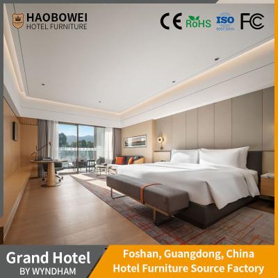 Five Star Resort Furniture Foshan Modern Luxury Style Bedroom Hotel With Customization