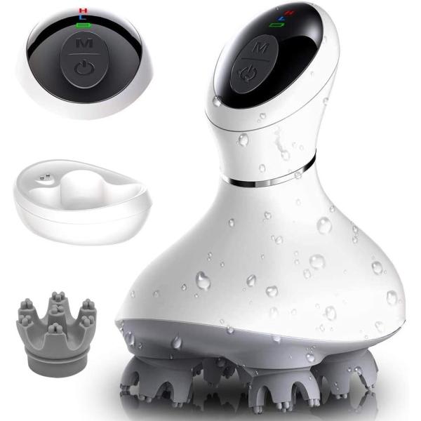 Massager principal rechargeable du cuir chevelu 1200mAh pour le soulagement de