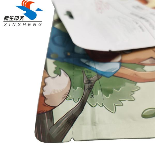 Printed Stand Up Food Packaging Bag Pouches Metallized Safe Laminated