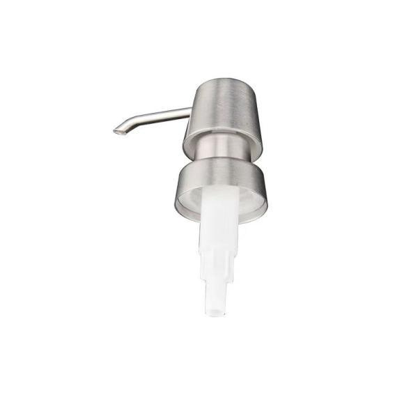 Luxury Stainless Steel Lotion Pump For Cosmetic