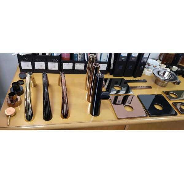 真鍮の蛇口PVDのめっき機械、SSの管のコックPVDのコーティング