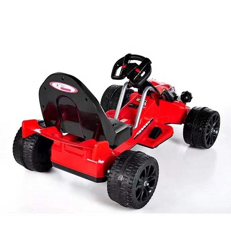 Классический дизайн 4 колеса дистанционное управление езда на педали го-карты для детей 106 * 70 * 65 Размер