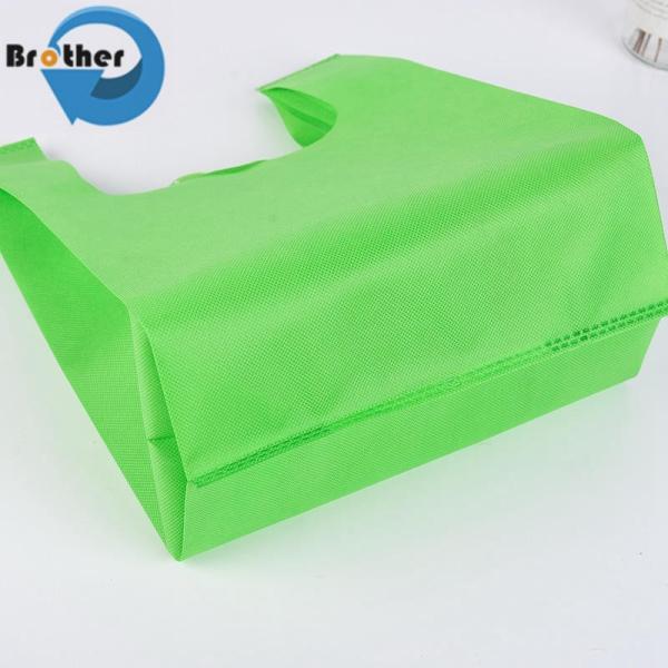 Ecofriendly Home Textile High Quality PP Spunbond Nonwoven Fabric Reused Bags for T-Shirt or Gifts