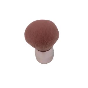 Escova mineral da composição de Kabuki do pó do cabelo de nylon da cabra do