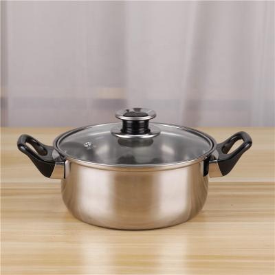 Restaurant Kitchen Stainless Steel Cookware Set Classic Design Style