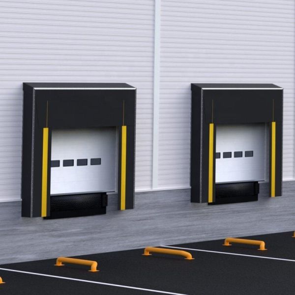 Custom Mechanical Dock Shelter Weatherproof For Logistics / Distribution Centers