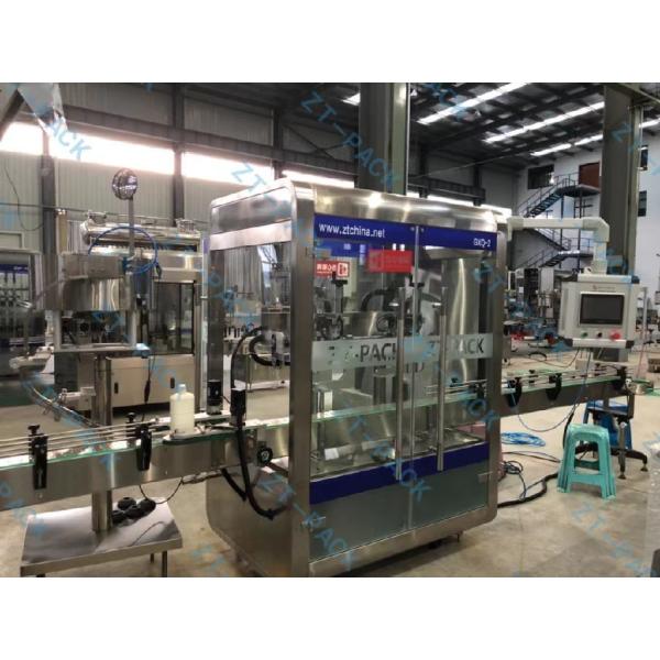 Oil Liquid Soap Automatic Cap Tightener 2500bph Automatic Cap Sealing Machine