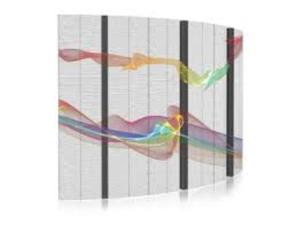 P3.9-7.8 Outdoor Transparent LED Display 1000×500 mm Cabinet For Commercial Centre