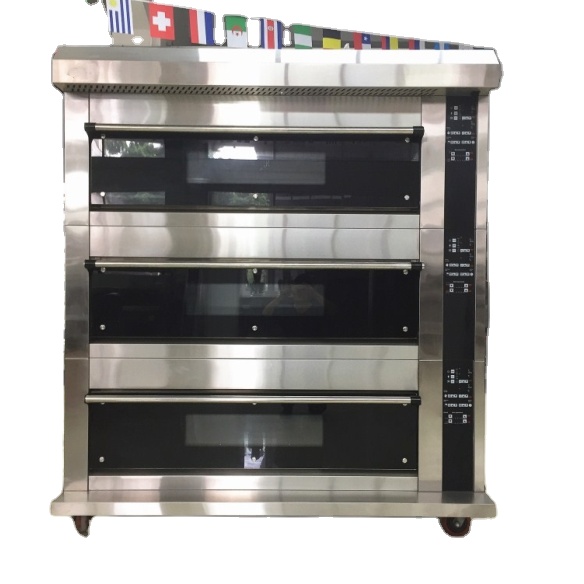 B2B High Productivity Rotary Oven for Baking Pita Bread in Energy Mining Industry