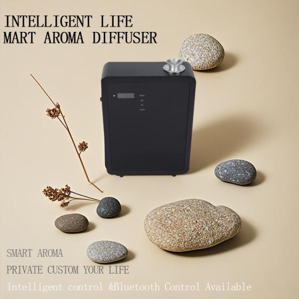 15W Black Metal Aromatherapy Diffuser Fuel Consumption of 2 ml/hour for Personalized Scenting
