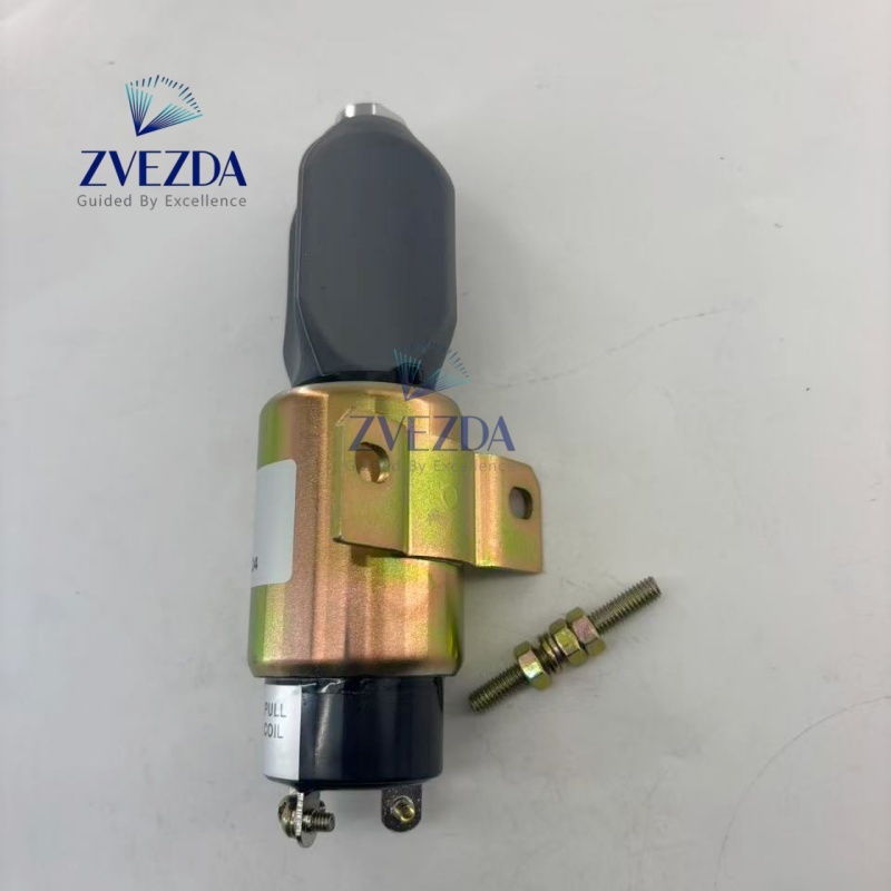 24V Fuel Shutoff Stop Solenoid 3864274 For 6CT 6BT Diesel Engine