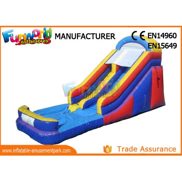 Водные горки взрослого размера зазора гигантские раздувные для парка атракционов