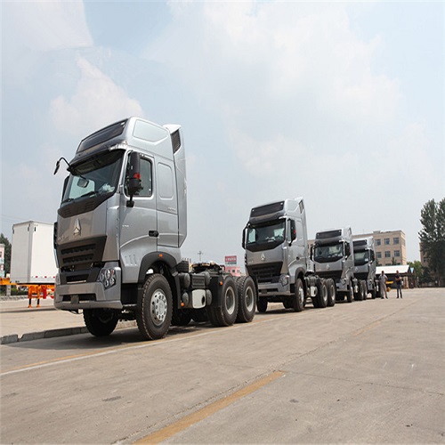 Trailer Head 40t 6x4 Prime Mover And Trailer Euro 2 12.00R20 Tyre HW76 Cabin