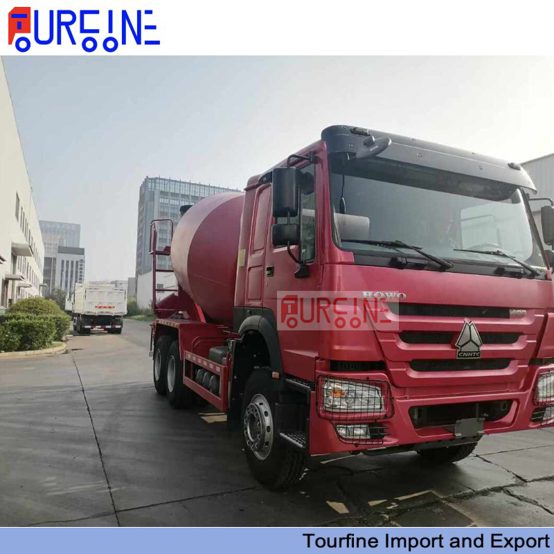 SINOTRUK HOWO 6X4 10 Wheel 8CBM Concrete Mixer Truck 400HP Heavy Duty Cement Mixer Truck for Construction
