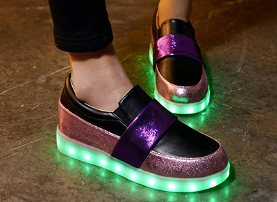 2018 Perfect Christmas Gift USB Charge Shoes