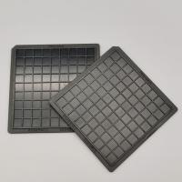 4 pouces MPPO mat surface Waffle Pack plateaux de copeaux pour le matériau nu