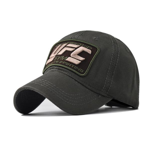 Eco Friendly Custom 3D Puff Embroidery Baseball Cap Unisex 6 Panel