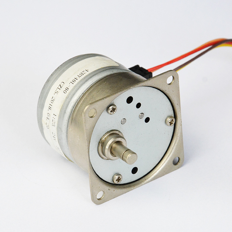 42mm Geared Stepper Motor Geared DC Motor 7.5° For Welding Machine And Digital Electronics