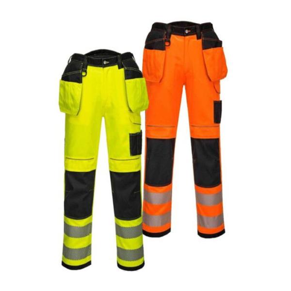 SGS Reflective Safety Pants Washable ODM High Visibility Pants