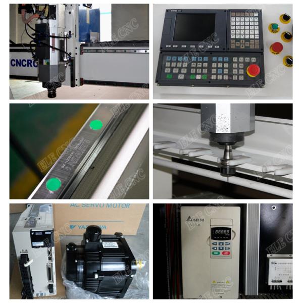 ELE 2140 China atc cnc router with high quality control system SYNTEC 6MB for 3d wood engraving