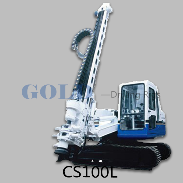 CS100L country road Crawler down the hole hammer Drill Rig