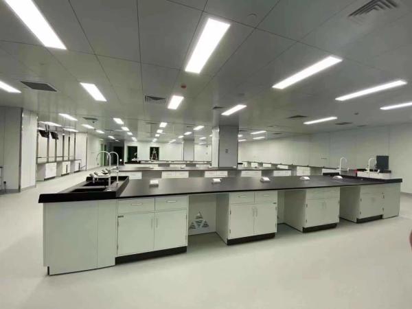 Multifunctional Hospital Lab Furniture Science Bench Antirust Fireproof