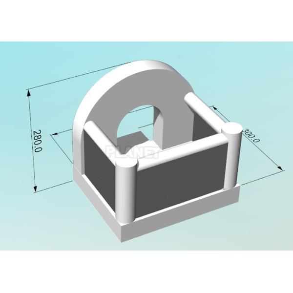 Adults Kids PVC Inflatable White Wedding Bouncy Castle Rainbow Bounce House