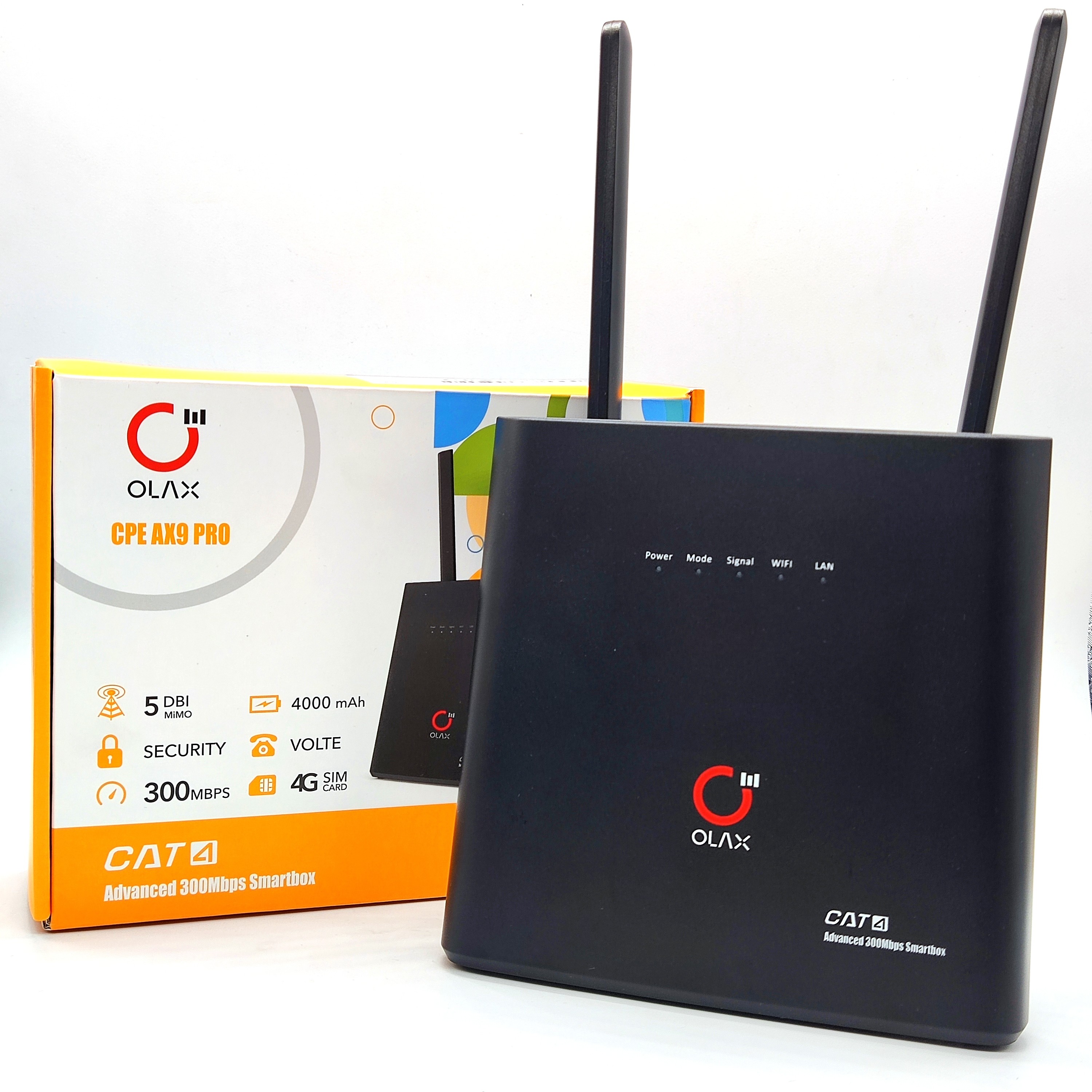 OLAX AX9 PRO 300mbps Wi-Fi беспроводной маршрутизатор 4G 5G Lte CPE Wi-Fi маршрутизатор Модем с слотом для SIM-карты