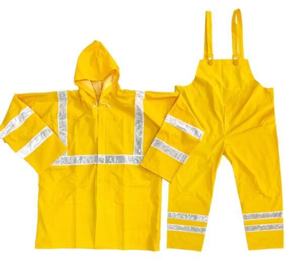 Vêtements de travail de deux pièces unisexe Hi Vis