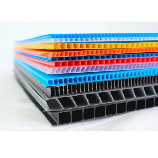 Temporary Construction Floor Protection Board PP Hollow Sheet Flooring Wall Protective Corrugated Plastic Sheets