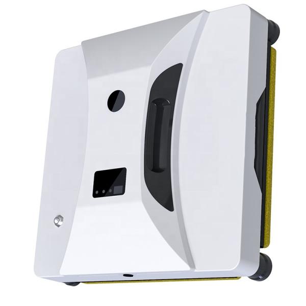 100-240V Direct Square Super Slim Robot de nettoyage de fenêtres aspirateur 80 mm d'épaisseur