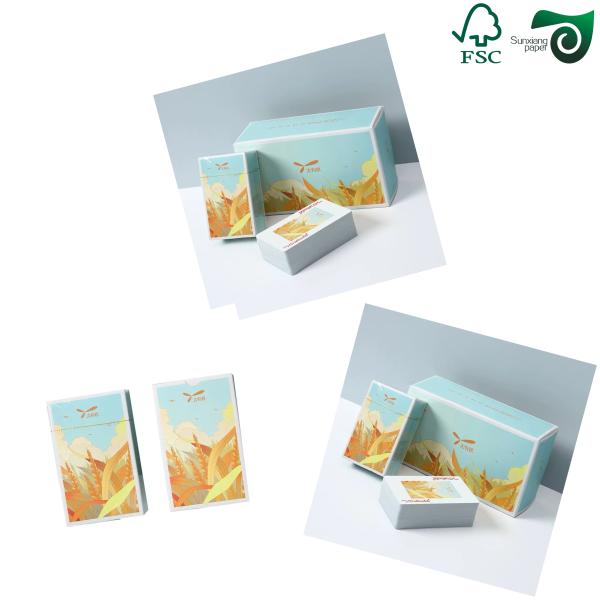 Cartón SBS FSC 170 g/m² 190 g/m²  C1S Una Cara Blanca Estucada 70cm 100cm Para Cajas de Embalaje