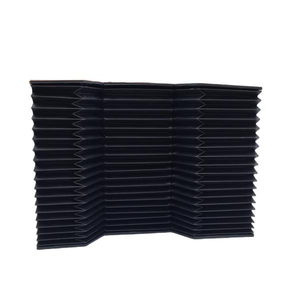 Plate-forme de levage couvre le style de l' accordéon noir