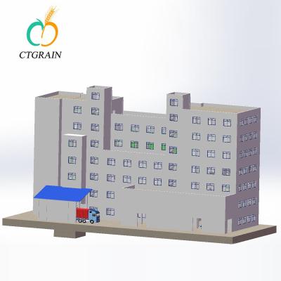 Grande fábrica de tratamento industrial 200-500 Ton Per Day da farinha de trigo do moinho de farinha