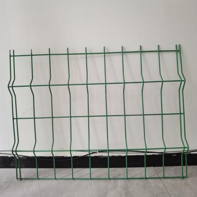 New Arrival Powder Coated 3D Welded Mesh Fence 3D Curved Welded Security Fence Panel