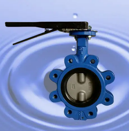 ODM EPDM сидячий корпус из углеродистой стали полузащищенный клапан бабочки для обслуживания водонагревателей