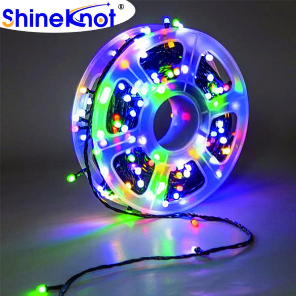 240 Led Colour Christmas Light With Pvc Copper Wire Led for Long-distance Control