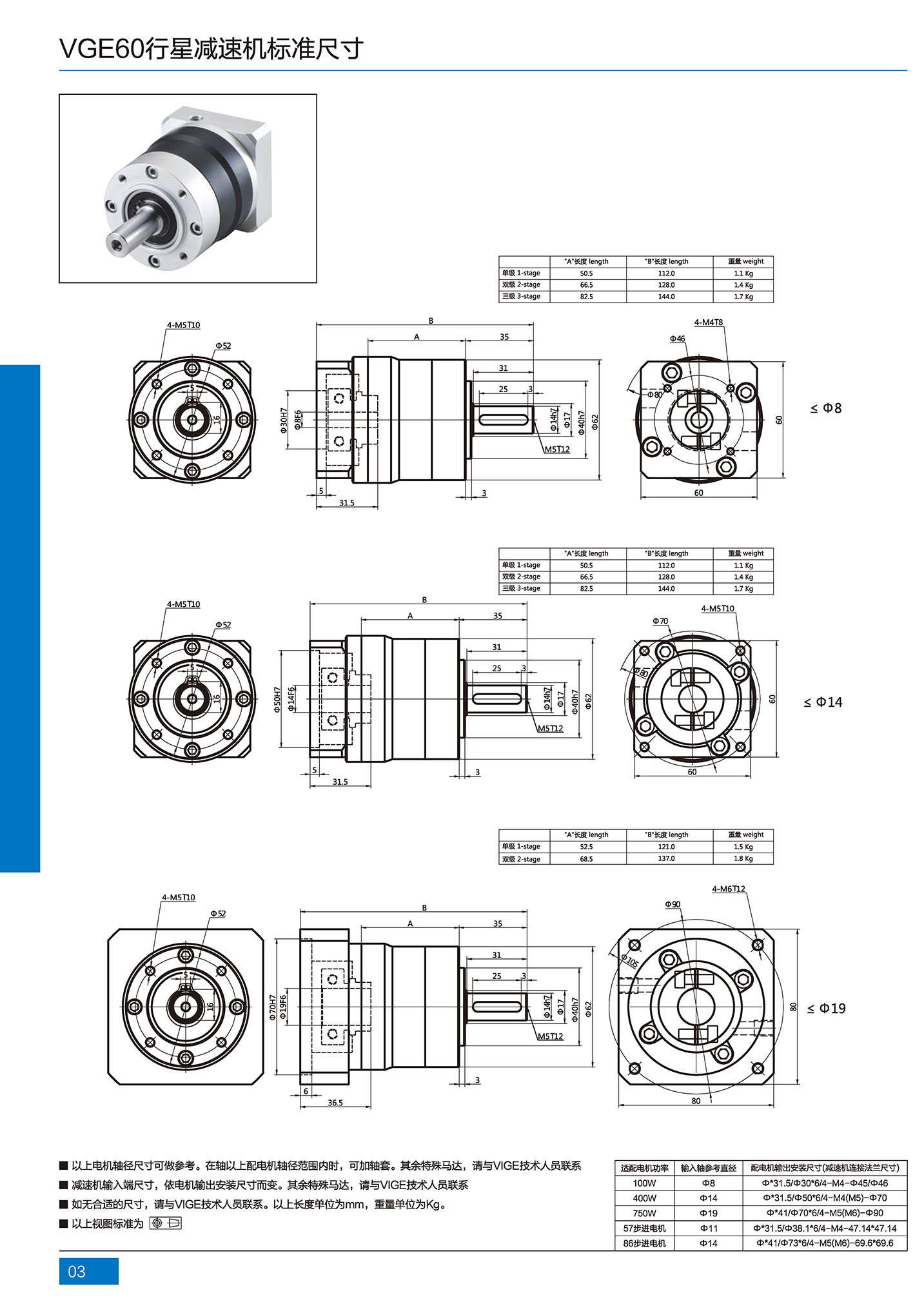 1HP Gear Motor Reducer 3000rmp Gearbox Reducer For Electric Motor