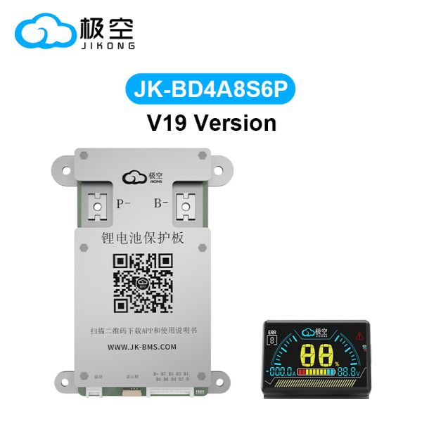 Jikong BMS Active BMS 60A LiFePO4 Li-ion Lto Battery Smart BMS