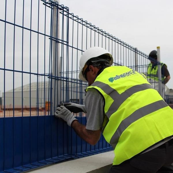 Stackable Edge Protection Barrier Space-Saving Design Efficient for Storage and Transport