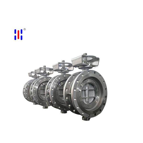 CS 304 Flange End Butterfly Valve Disc Triple Offset Butterfly Valve For Steam