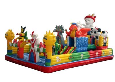 Vibrant Colors Inflatable Amusement Equipment For Birthday Party Or Educational Institutions
