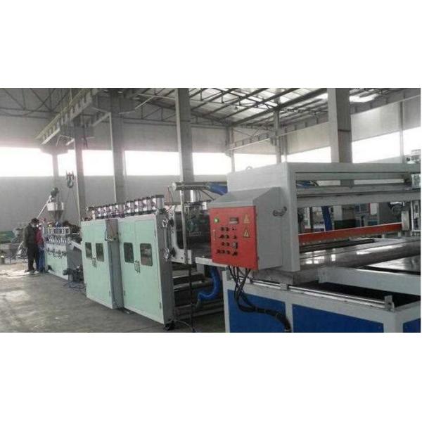 WPC Board Construction Template Production Line / Extruder / Plastic Machine