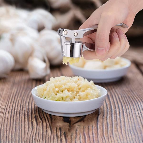 Multi Kitchen Grater Stainless Steel Zinc Alloy Manual Garlic Press Kitchen Gadgets