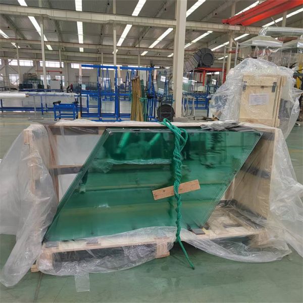 Polished Edge Bent Tempered Safety Glass with Customizable Size and Weather Resistance for Building Curtain Walls
