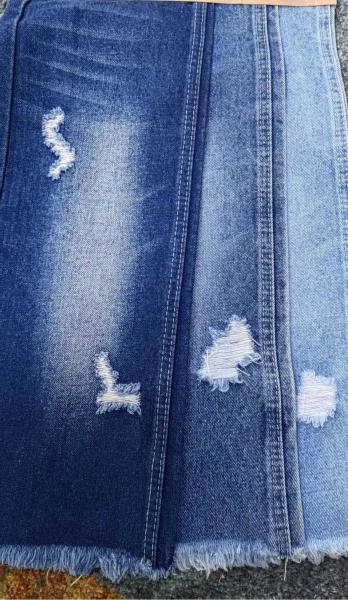 Tejido vaquero elástico de algodón y poliéster Viscore Denim fabric 7x7 JSD3172