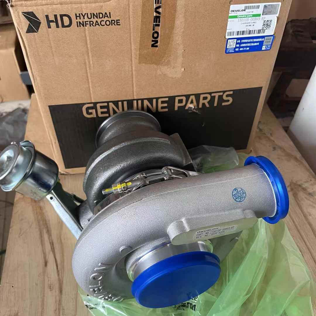 Doosan Original Turbocharger For DX360 DX380 DX400 Excavator DL08 Engine